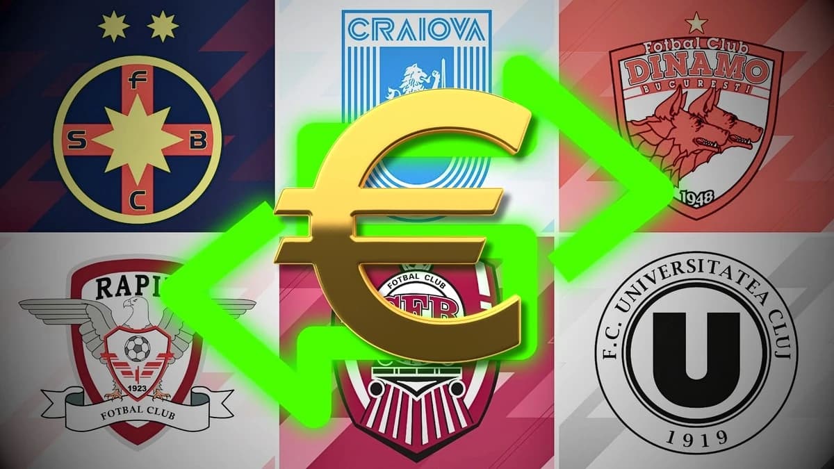 Analiza transferurilor pe bani din Superligă! De pe locul 5, Rapid vinde cel mai bine; Dinamo, marea