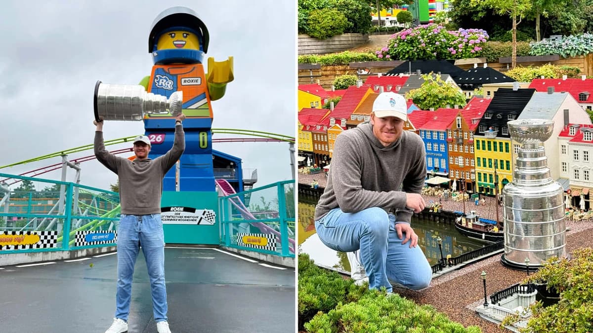 Andersen takes Stanley Cup to Legoland in Denmark