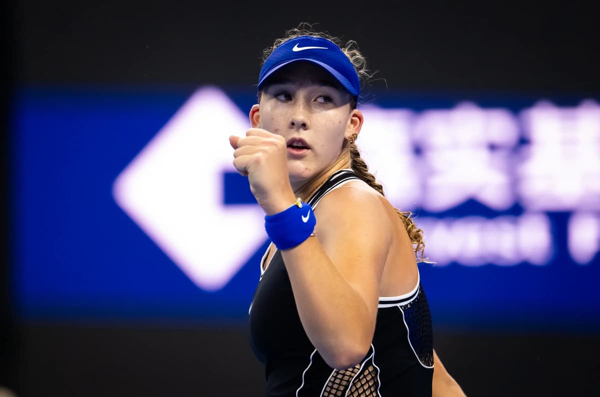 Andreeva advances to fifth final of 2026 in Beijing, set to become World No. 3