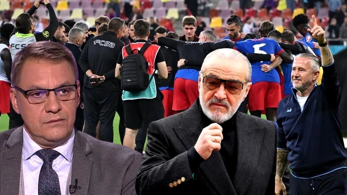 Andrei Vochin, ironic cu Gigi Becali după meciul FCSB: „Eu, dacă aș fi patron-jucător, aș fi gelos p
