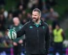 Andy Farrell signs new Ireland contract to quash any chance of England switch