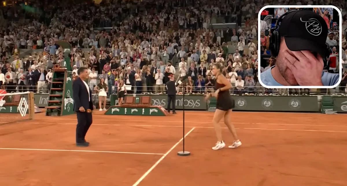 Andy Roddick takes issue with Fabrice Santoro asking Aryna Sabalenka to dance during French Open int