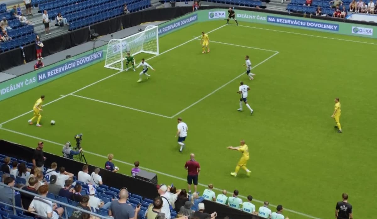 Anglia - România 0-1. ”Tricolorii” au câștigat prima partidă de la Campionatul European de Minifotba