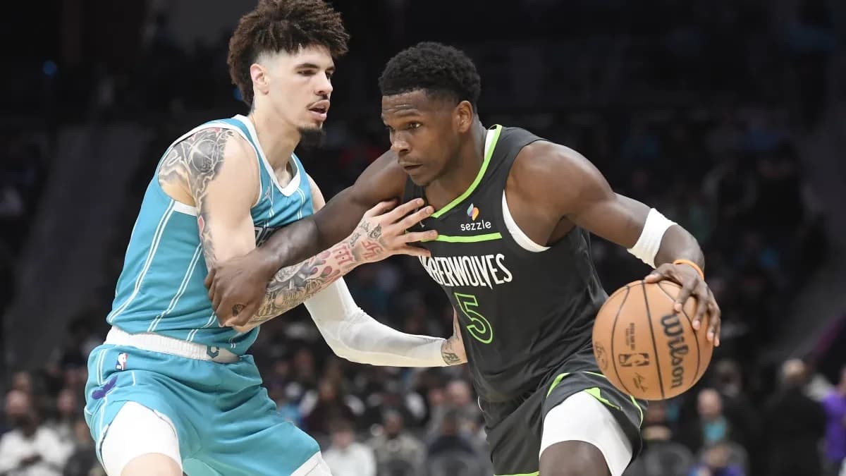Anthony Edwards reveals he and LaMelo Ball are already strengthening their chemistry