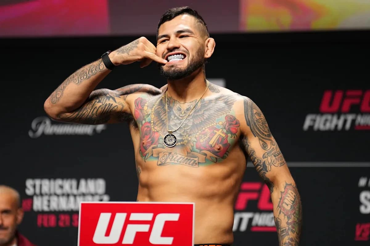 Anthony Hernandez vs. Gregory Rodriguez headlines UFC Sacramento on Aug. 22