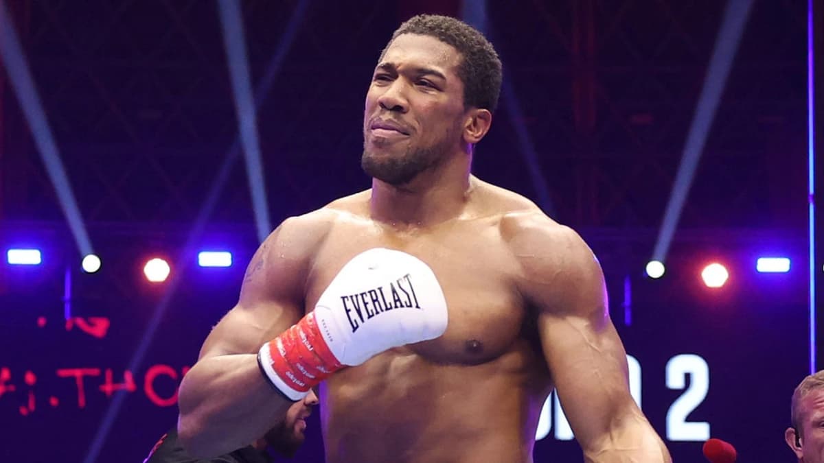 Anthony Joshua knocks out Kristian Prenga after huge scare to move closer to blockbuster showdown wi