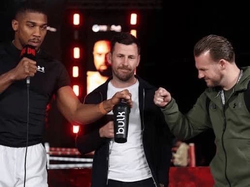 Anthony Joshua reunites with trainer Ben Davison