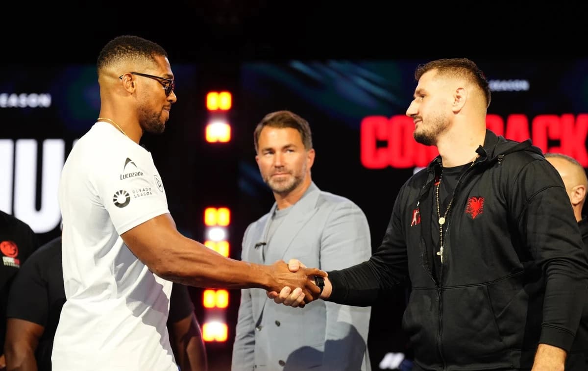 Anthony Joshua vs Kristian Prenga to take place in different city after initial Riyadh news