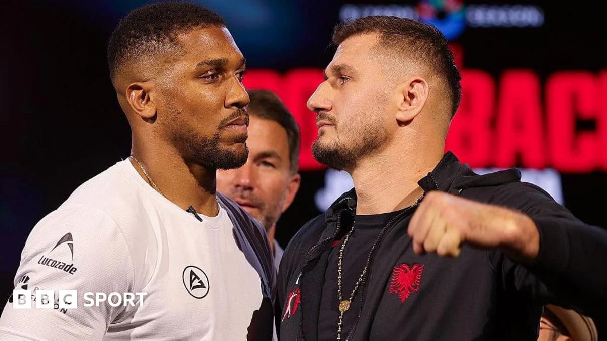 Anthony Joshua vs Prenga fight: Date, ringwalk, UK time, undercard, venue, records & how to follow o