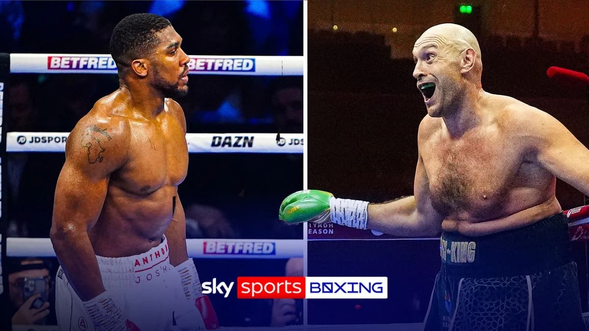 Anthony Joshua vs Tyson Fury: 'If either fighter loses their warm-up bout, you cannot do the fight,'