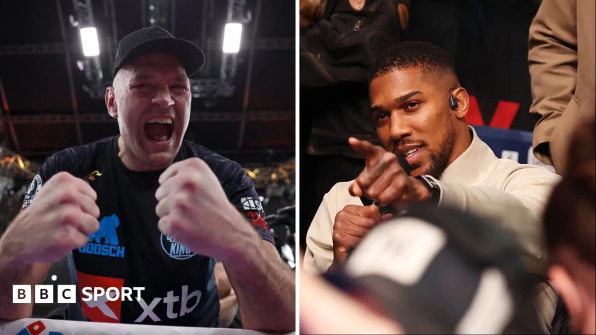 Anthony Joshua vs Tyson Fury: London mayor Sadiq Khan wants fight at Wembley