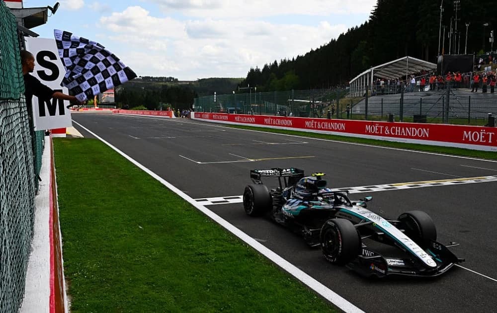 Antonelli beats Leclerc to Belgian GP victory - RACER