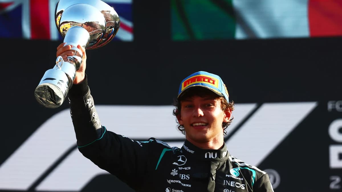 Antonelli beats Russell to Monza win with stunning comeback