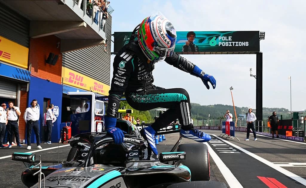Antonelli beats Verstappen to Belgian GP pole - RACER