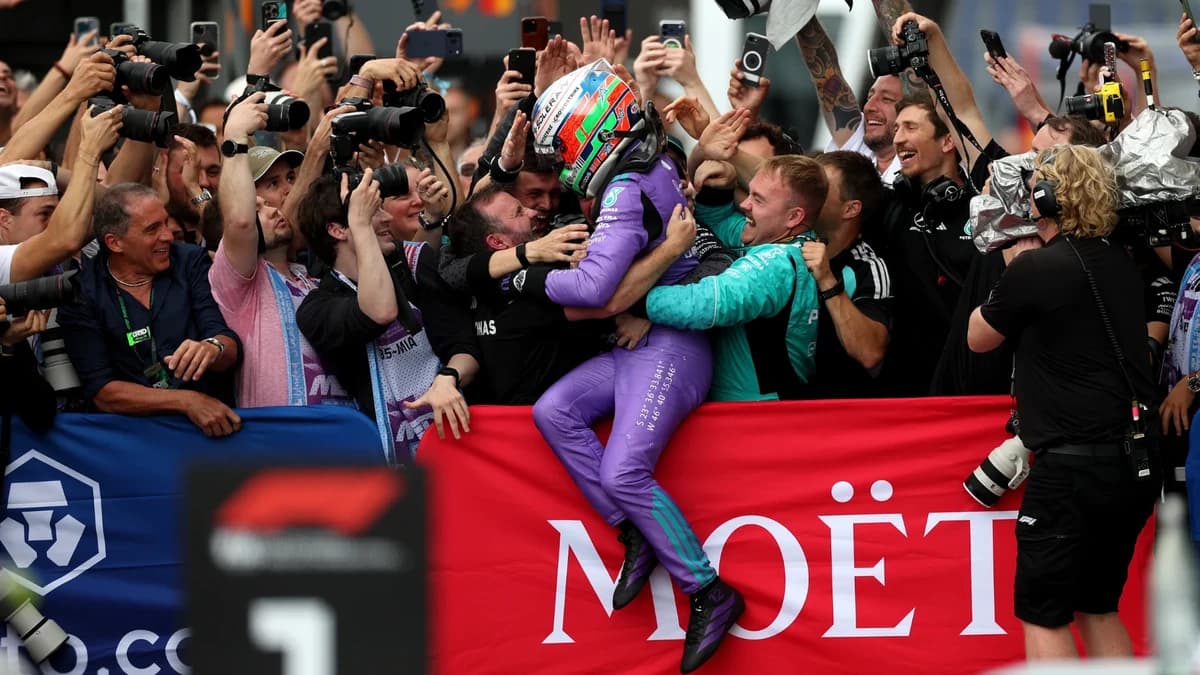 Antonelli wins Miami thriller from Norris and Piastri