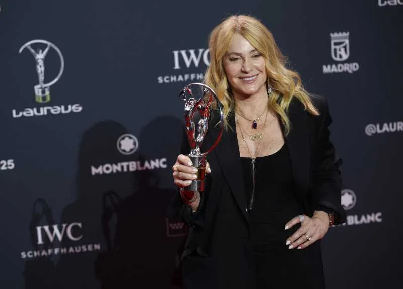 #AnulNadia Nadia Comăneci a primit Premiul Laureus pentru întreaga carieră (FOTO/VIDEO)