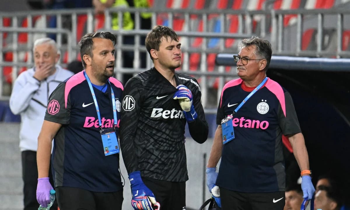 Anunț despre Matei Popa. Ce se întâmplă cu portarul FCSB după ce a ieșit în lacrimi