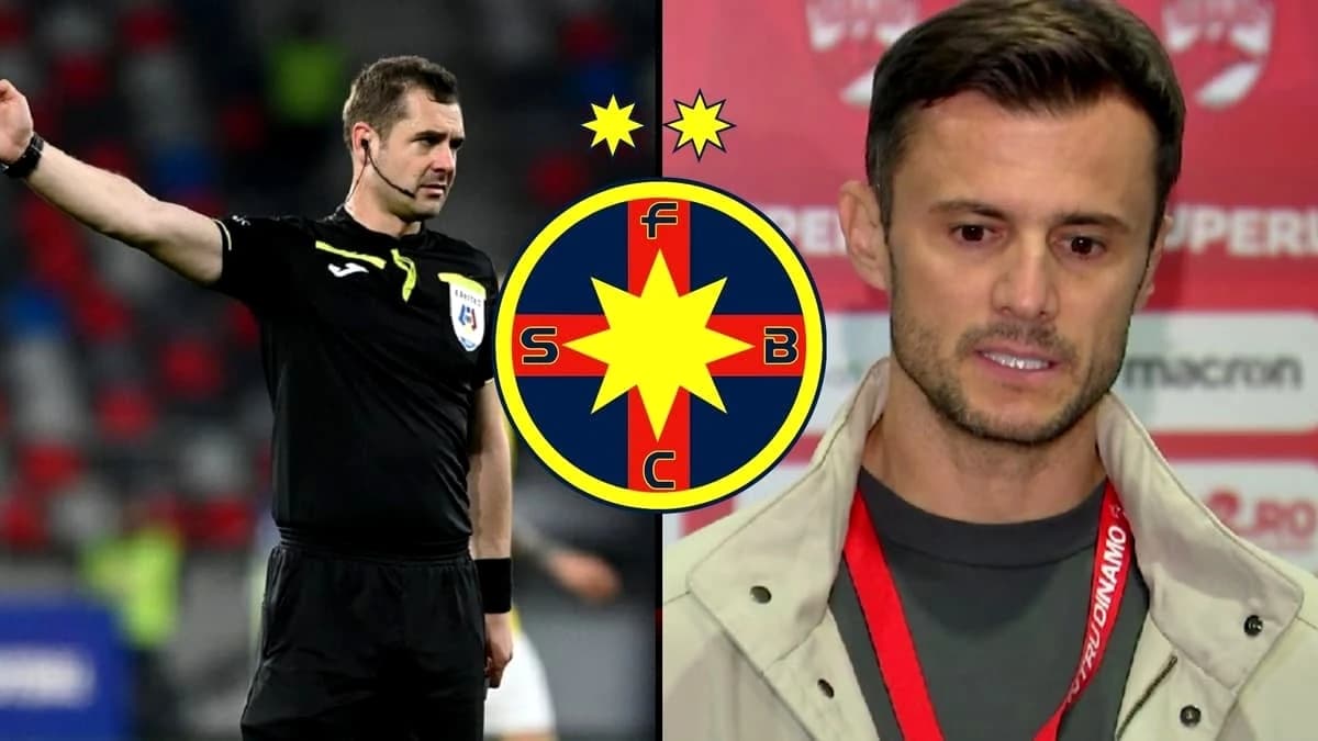 Arbitrul acuzat că e pro-FCSB i-a dat emoţii lui Dinamo! Golul lui Soro, verificat 5 minute la VAR