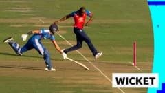 Archer gets into the World Cup spirit with clever run out