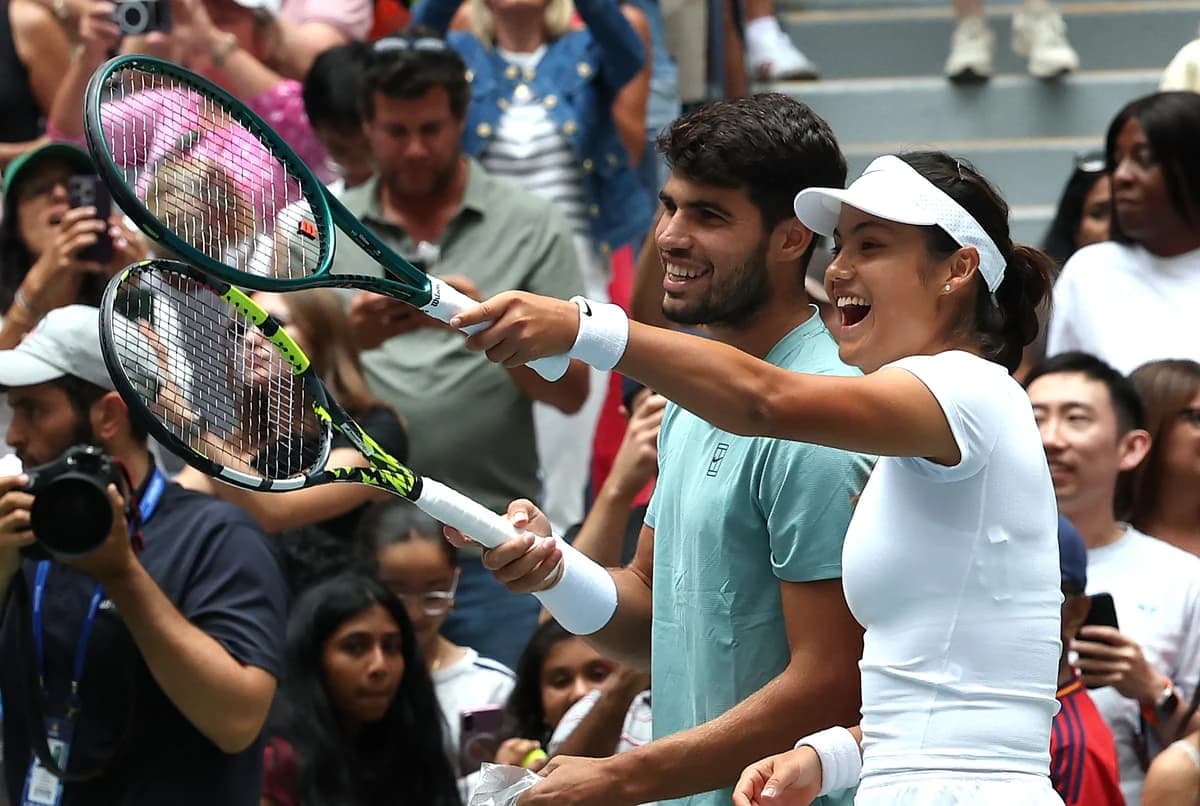 Are Alcaraz and Raducanu playing in star-studded US Open mixed doubles?