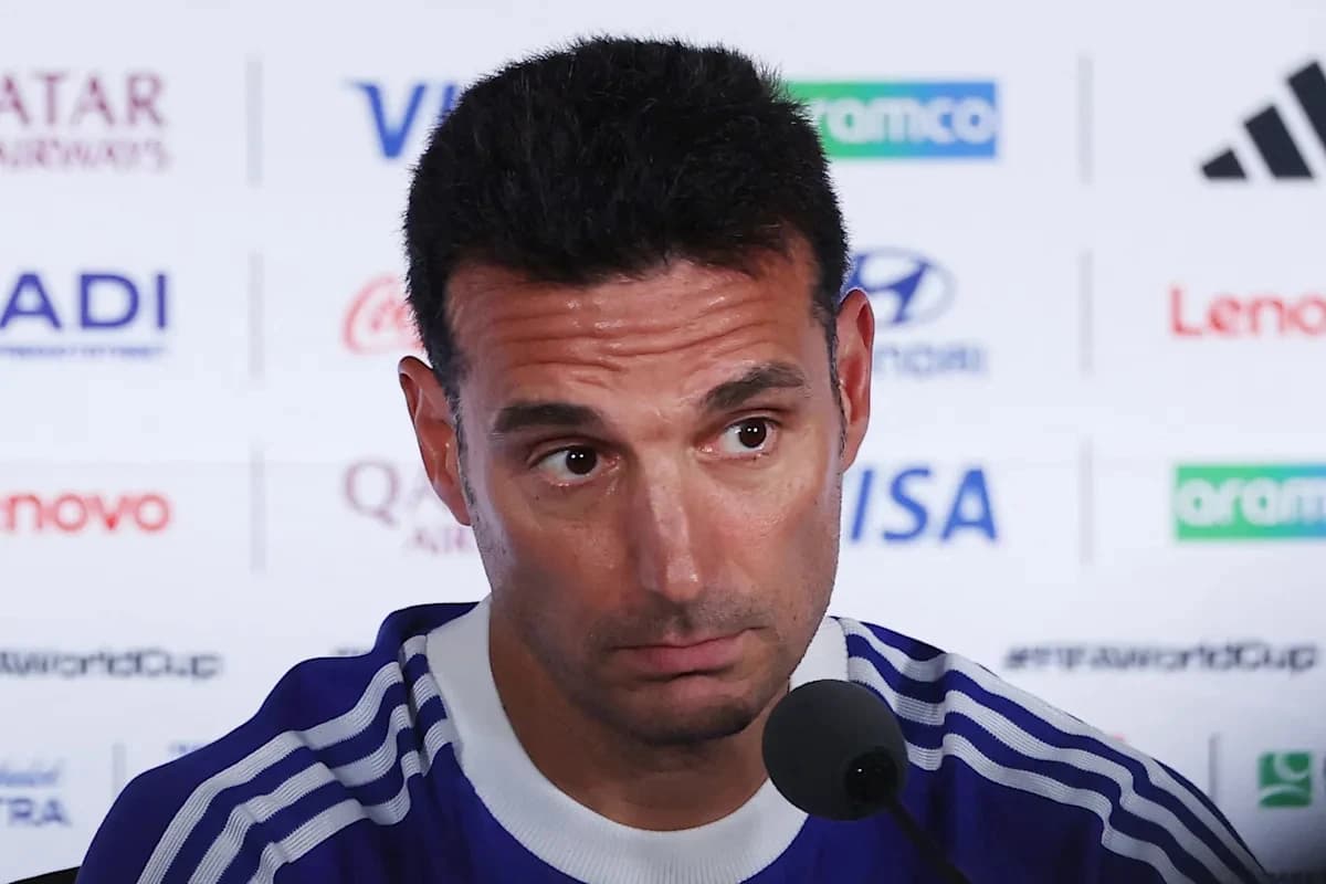Argentina happy to be in World Cup semifinal, coach Scaloni says