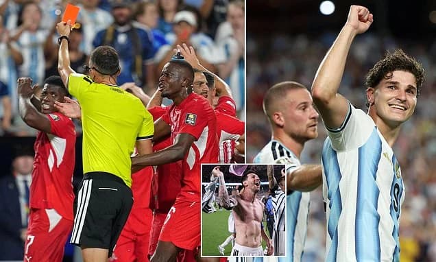 Argentina set up titanic World Cup semifinal against England with extra-time victory over Switzerlan