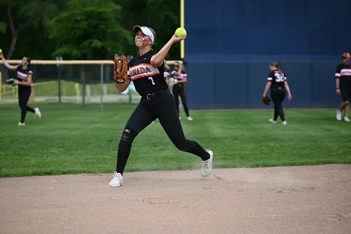 Armada softball's remarkable runs continues with wild quarterfinal win