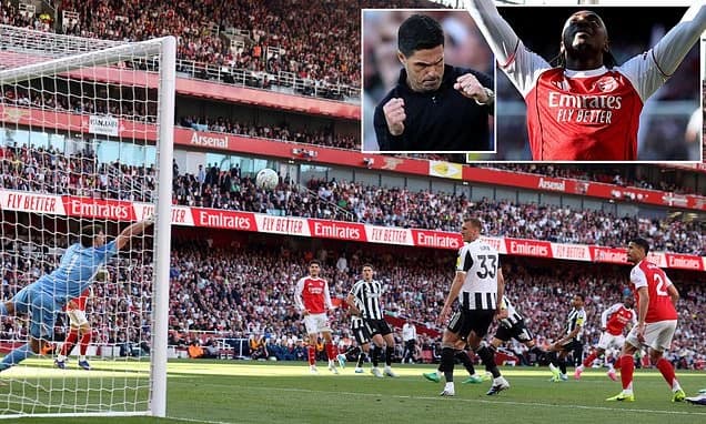 Arsenal 1-0 Newcastle: Eberechi Eze's stunning strike sends Gunners back to the top of the league as