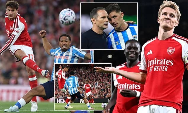 Arsenal 3-0 Coventry: Premier League champions show their savage side as Christos Tzolis dazzles on