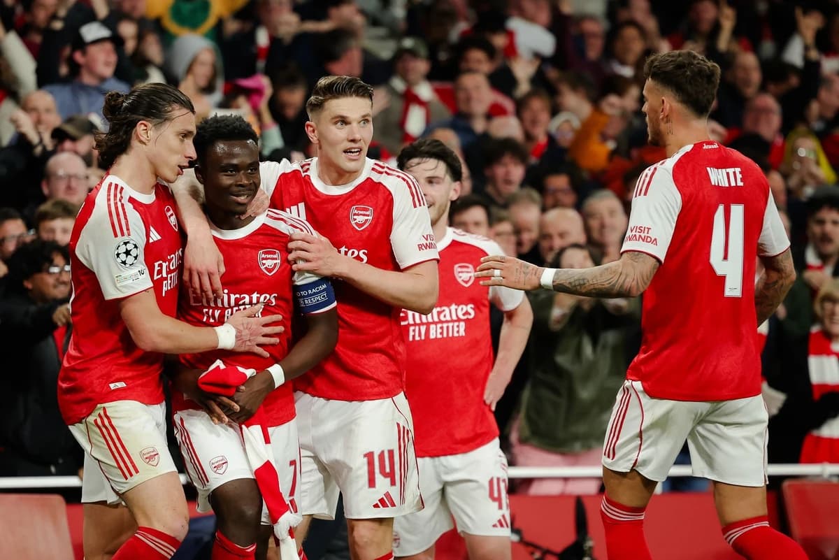 Arsenal - Atletico Madrid 1-0. Golul lui Saka i-a calificat pe ”Tunari” în finala Ligii Campionilor!