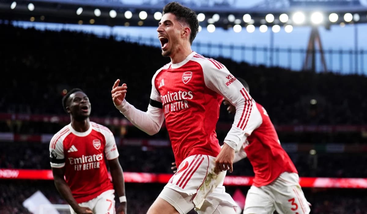 Arsenal, pas uriaș către titlu după 24 de ani! „Tunarii” au învins prin golul lui Kai Havertz