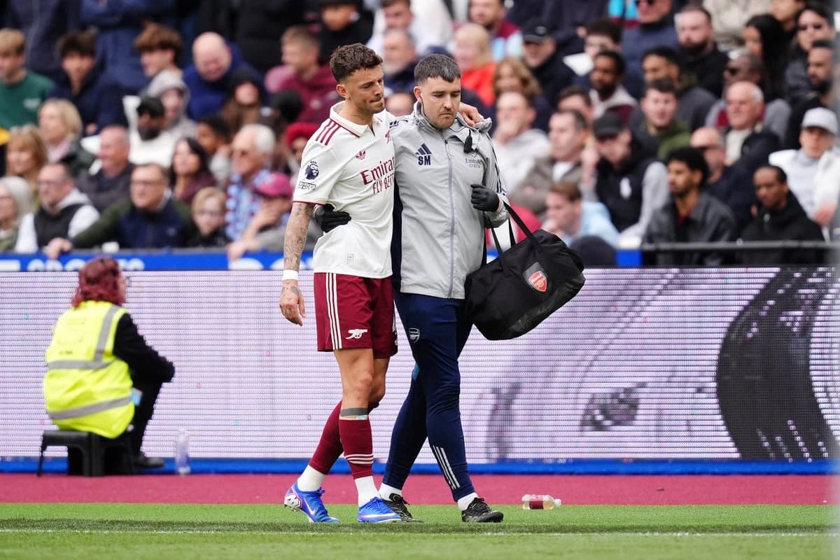Arsenal’s Ben White to miss rest of season and World Cup with ‘significant’ knee injury