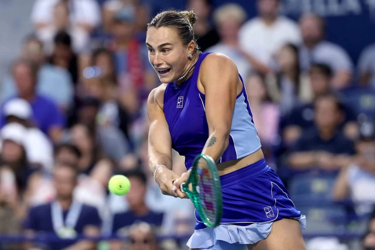 Aryna Sabalenka falls to Ekaterina Alexandrova in biggest upset of Canadian Open