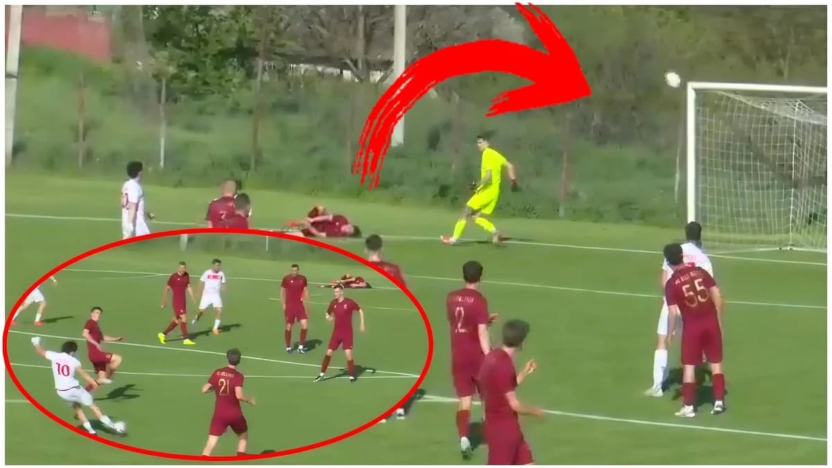 Așa ceva nu s-a mai văzut! Cel mai caraghios autogol din istoria fotbalului s-a dat în Republica Mol