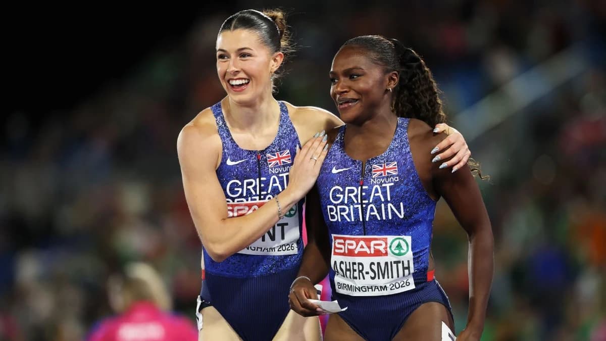 Asher-Smith, Hunt held up by Euros security scare