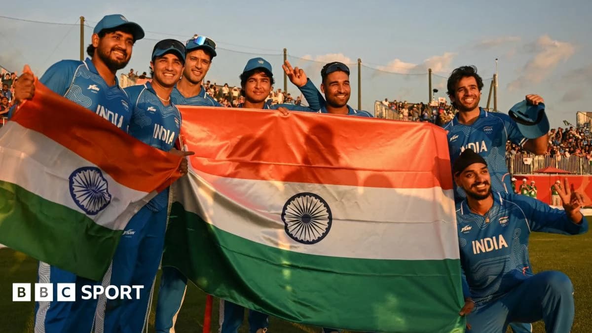 Asian Games 2026: India beat rivals Pakistan to win men's cricket gold