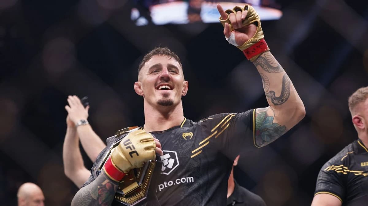 Aspinall vacates UFC title amid ongoing eye issues