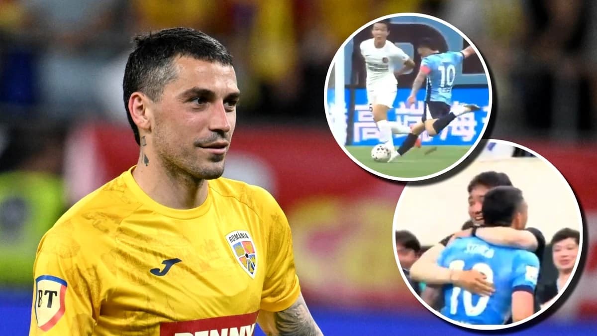 Așteptat să semneze în România, Nicolae Stanciu marchează pe bandă rulantă în China. Super execuție