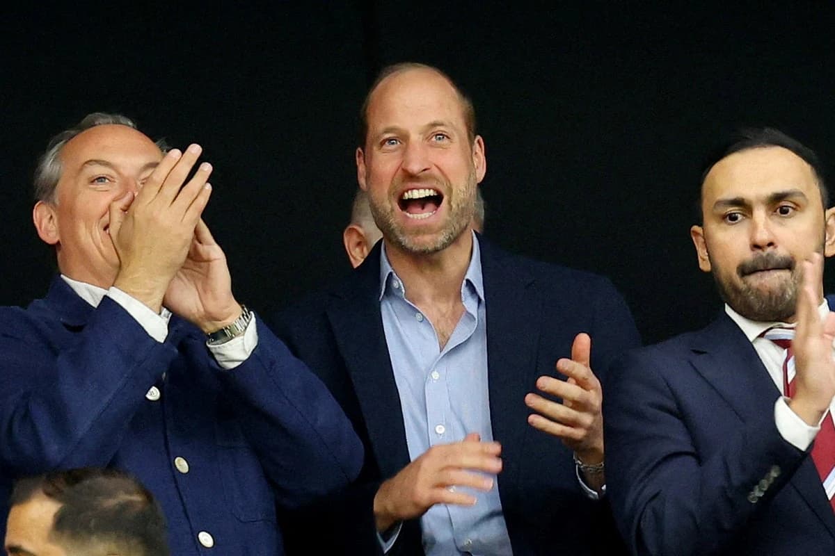 Aston Villa captain John McGinn makes cheeky request to Prince William after Europa League triumph