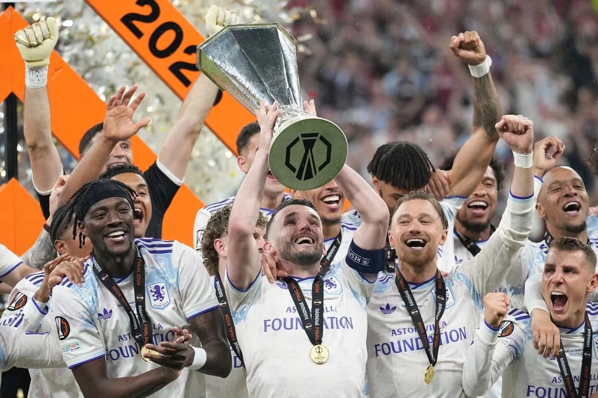 Aston Villa end decades long wait for major trophy with Europa League victory