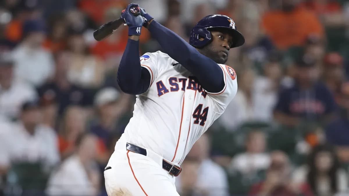 Astros' Yordan Alvarez has a good chance to make some very rare MLB history
