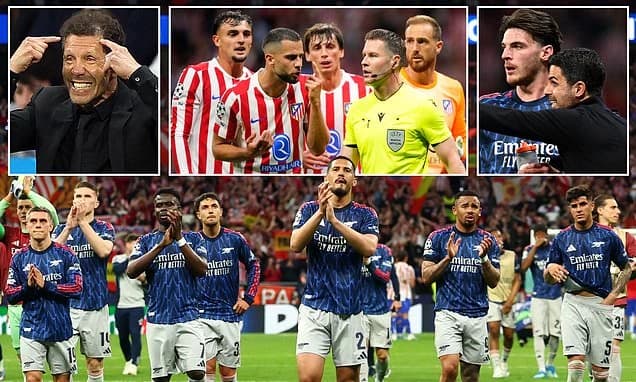 Atletico Madrid pulled out every dirty trick in the book but Arsenal didn't flinch in their Champion