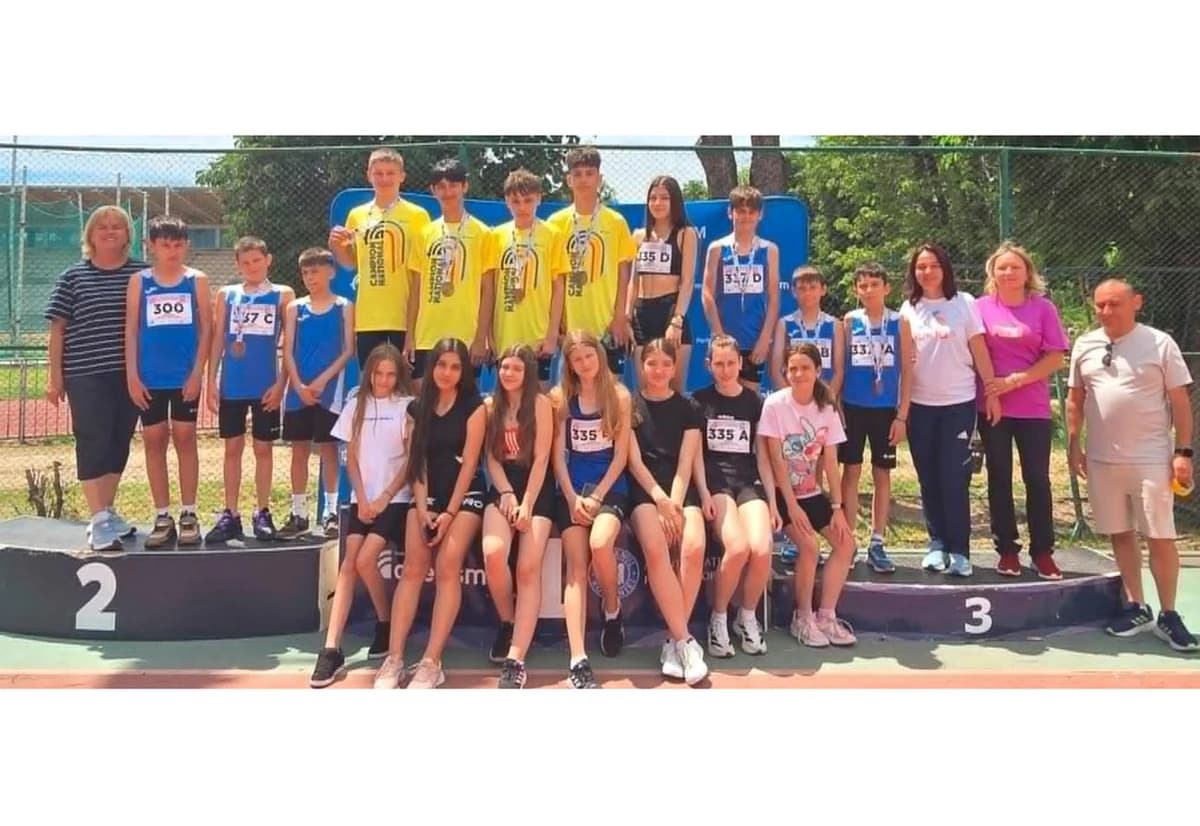 Atleții de la LPS Brăila, pe podium la naționalele copiilor U14 și U13 - Obiectiv
