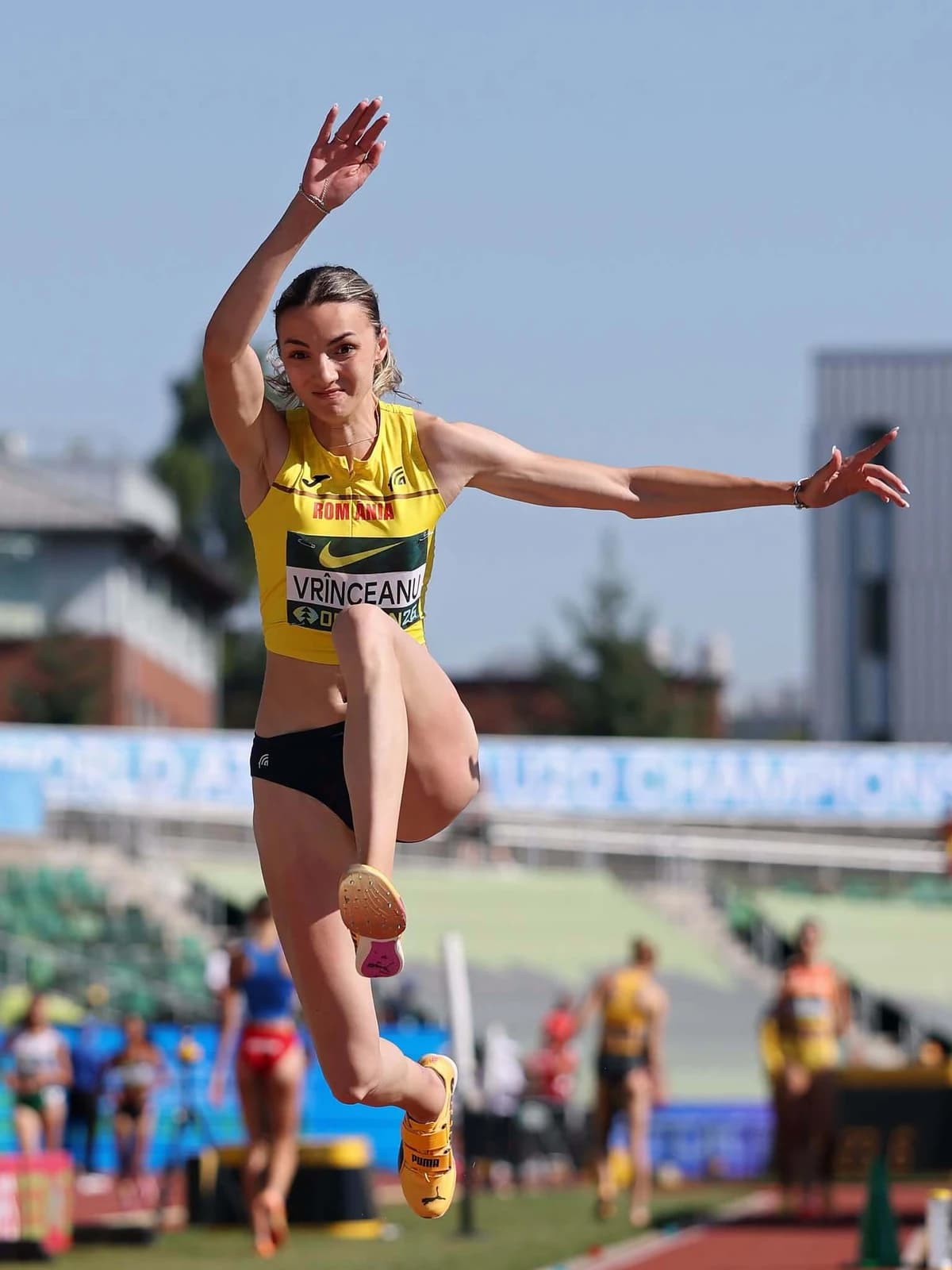 Atletism: Sportiva Daria Vrînceanu, medalie de argint în finală la triplusalt, la CM under 20 din Or