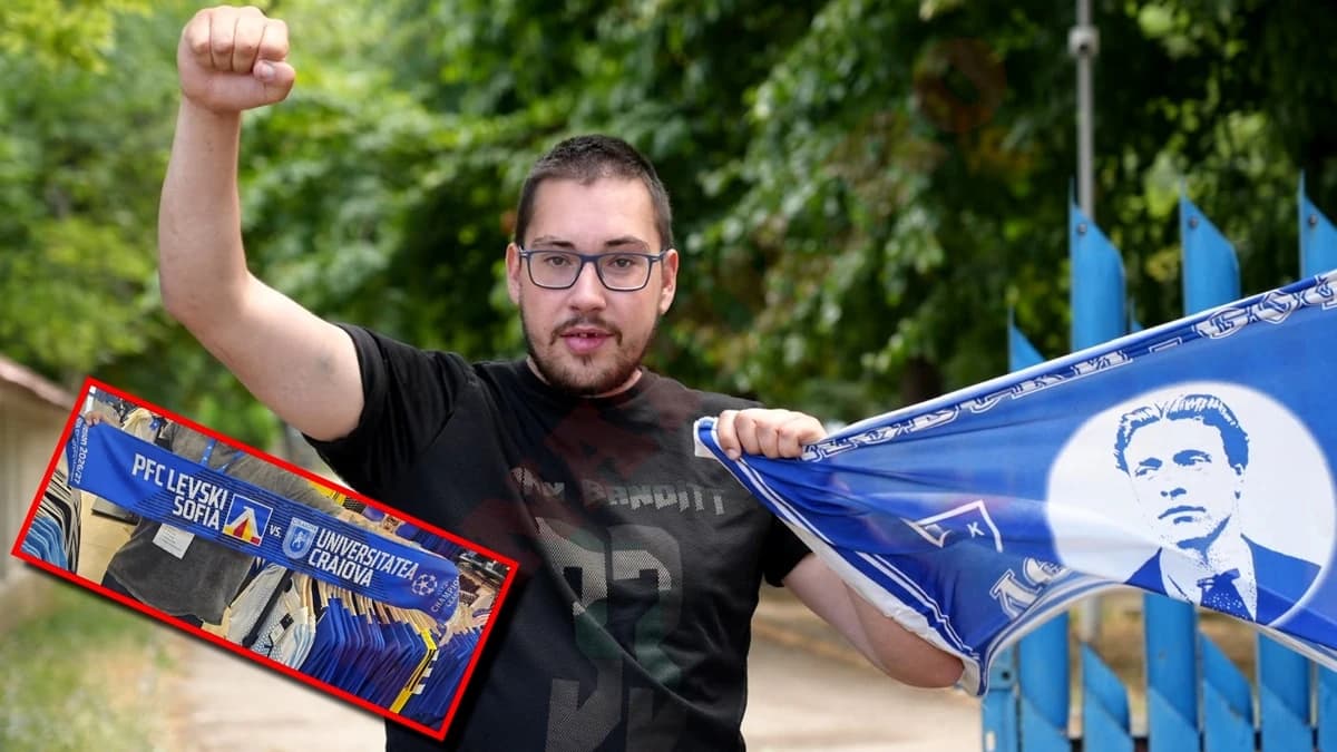 Atmosferă tensionată în Sofia înainte de Levski – Universitatea Craiova. „E sold-out! Îi mâncăm!”. E