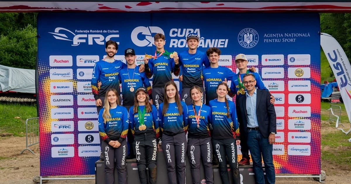 Aur pe Postăvaru pentru România la Campionatul Balcanic de coborâre