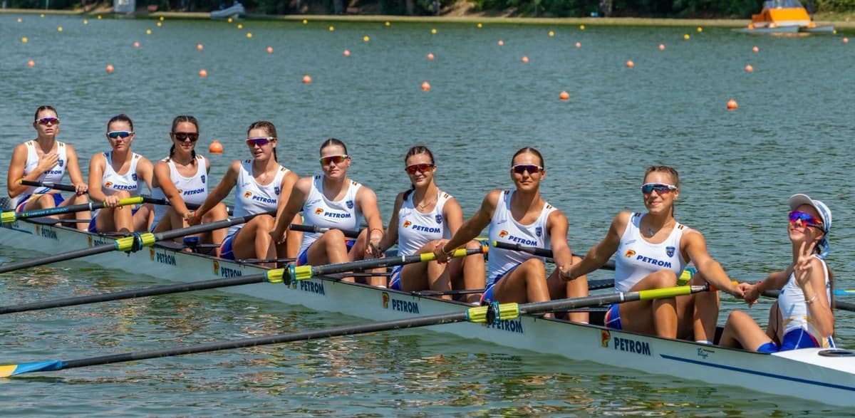 AUR pentru echipajul de 8+1 feminin al României la CM Under19 de la Plovdiv