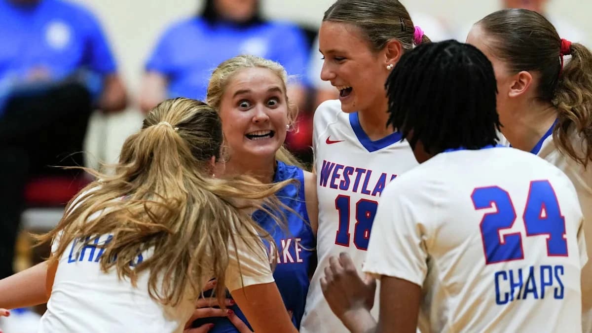 Austin volleyball vs Westlake photos: Best moments from 2026 playoff matchup