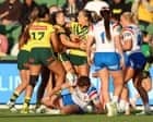 Australia crush England in women’s Rugby League World Cup statement win