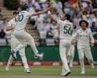 Australia fight back in rollercoaster start to deciding Test against South Africa